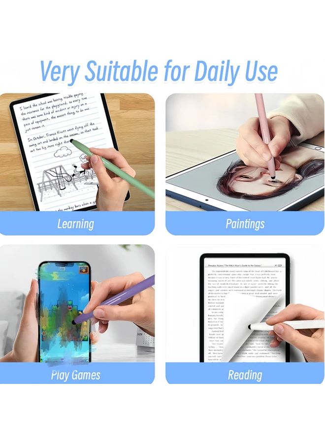 Black Green Blue Stylus Pen Set 10Pcs High Sensitivity Capacitive Stylus for iPad iPhone Android Tablets All Touchscreen Devices - Image 4