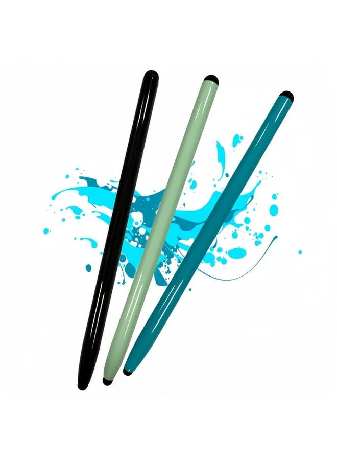 Black Green Blue Stylus Pen Set 10Pcs High Sensitivity Capacitive Stylus for iPad iPhone Android Tablets All Touchscreen Devices - Image 1