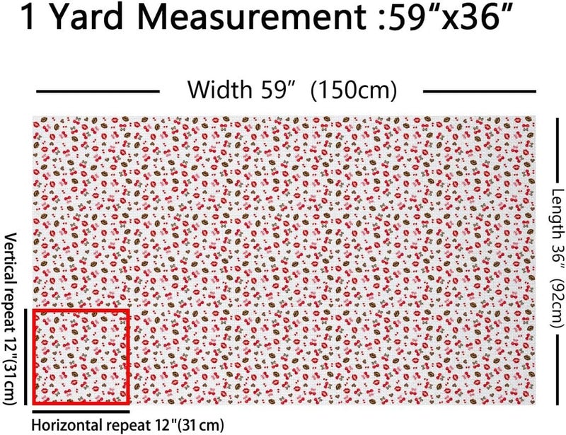 Multi-use well-engineered build Leopard Print Cherry Soft Flannel Polyester,Red Lips and Hearts Washable Material for Handmade Supplies No Stretch Summer Red Fruits Craft Fabric 3 Yards Whole Piece,108" L x 59" W Brown White Natural tone color options Versatile application Budget friendly premium quality Global production standard crafted Trendy economical quality Defect free upgraded substance Multi-use upgraded craftsmanship Trendy natural tone options Quick available purchase options Hardness boosted processed substance Market diverse application fit Strong durable raw material Budget friendly trendy design Precision processed material All-round unified build Room to room portable Gulf climate fit Low maintenance Labor saving One piece build Stain resistant Varied global sizing picks Experience optimized build All storage type compatible - Image 2