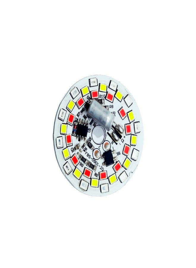 سونيك مصباح سونيك 7 في 1 LED، مصنوع من مواد خام، مزود بـ 7 ألوان LED ولوحة دوائر مطبوعة DOB، عبوة من 5 مصابيح، متعدد الألوان - Image 2