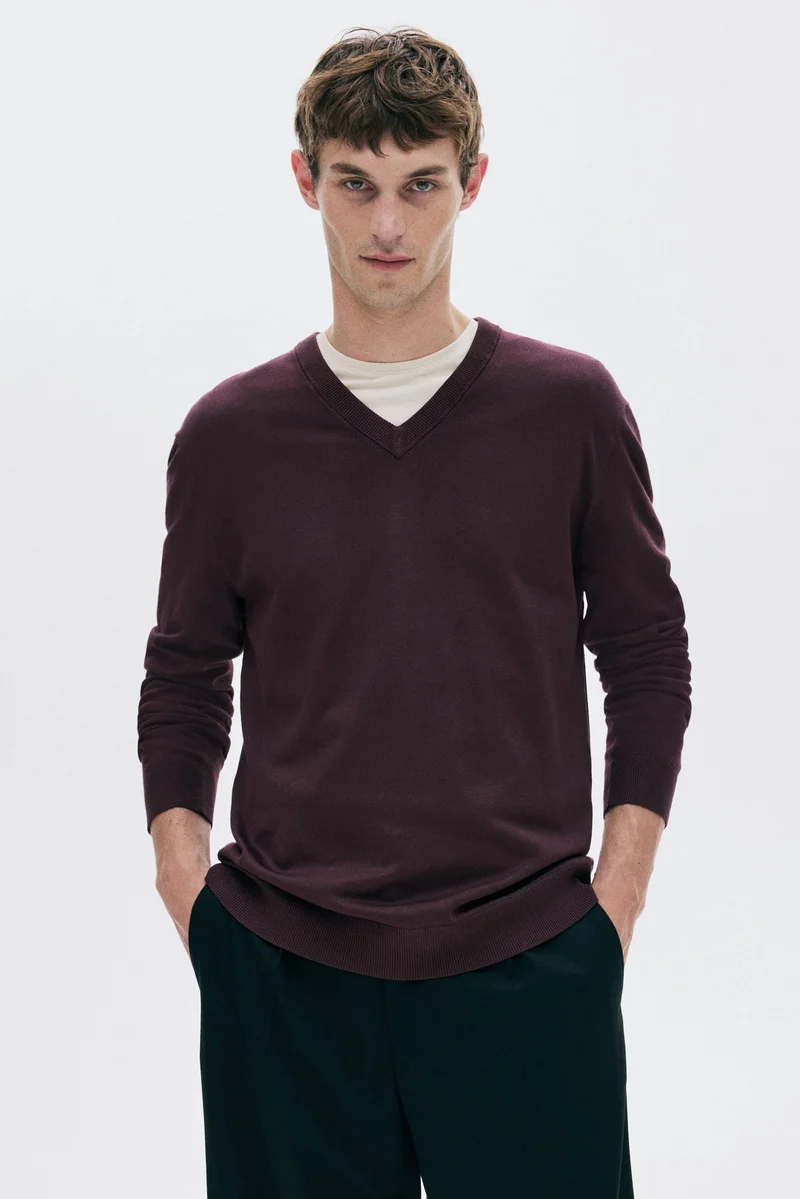 H&M Regular Fit Fine-knit jumper