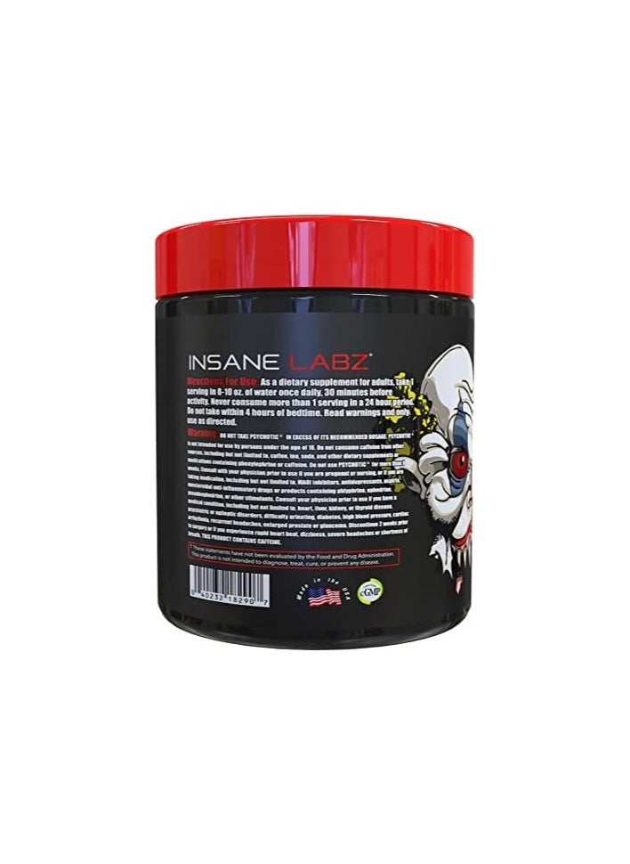 Insane labz Psychotic High Stimulant Pre Workout Fruit Punch Flavor 35 Servings  - Image 3