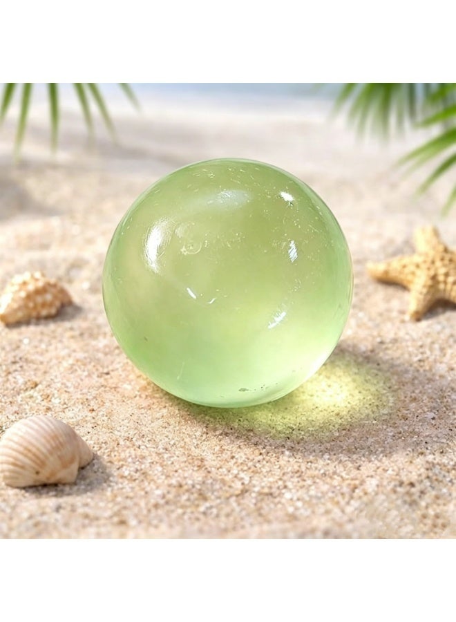 LuckyNov 2026 New Coconut Oil Slow-Rebound Stress Ball - New coconut oil stress ball with slow-rebound design, odorless, non-sticky, easy to clean, helps improve concentration, or relieve stress when studying, working or relaxing, a sensory toy. - Image 1