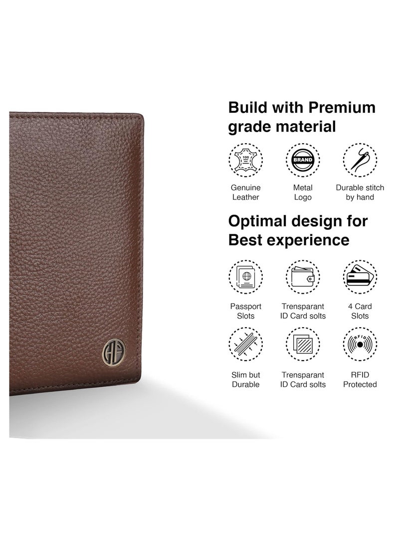 HAMMONDS FLYCATCHER Leather Passport Cover - Image 3