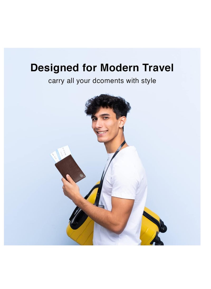 HAMMONDS FLYCATCHER Leather Passport Cover - Image 2