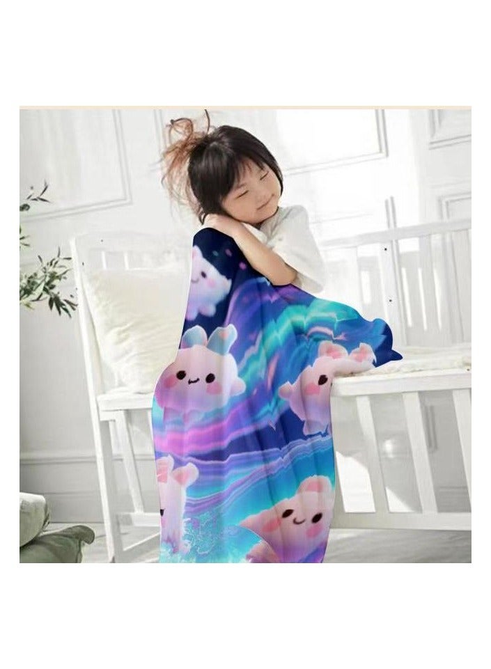 general Flannel thin blanket (warm and comfortable, suitable for sleep, gaming, dust removal and sandproof) 150cm*200cm - 739 - Image 3