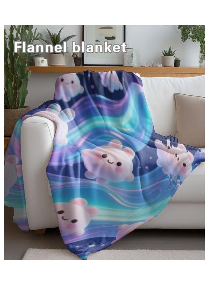 general Flannel thin blanket (warm and comfortable, suitable for sleep, gaming, dust removal and sandproof) 150cm*200cm - 739 - Image 5