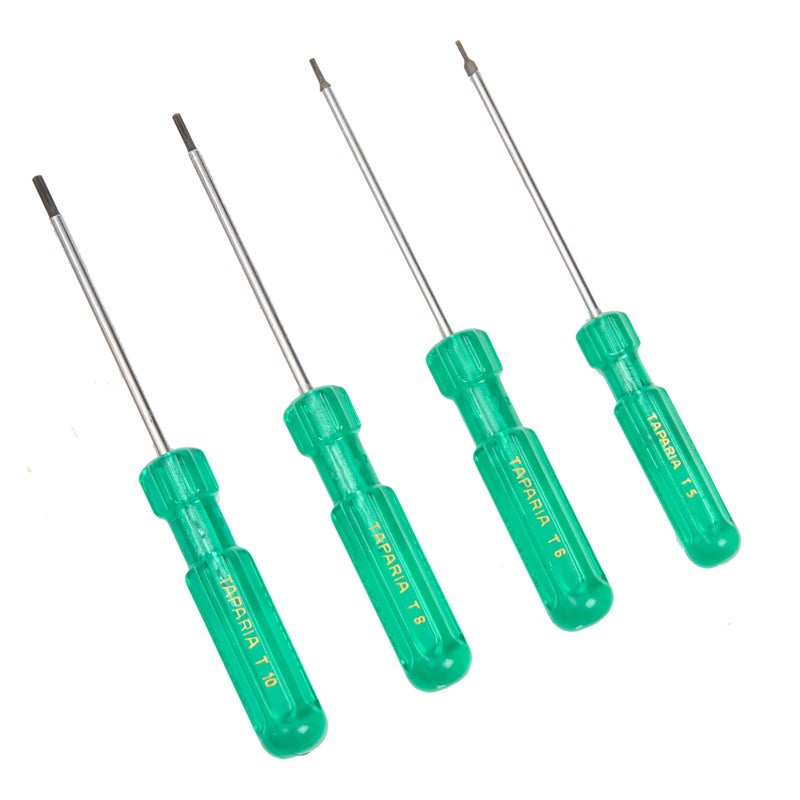 TAPARIA, 4 PC SCREWDRIVERS SET, (T - 5, T - 6, T - 8, T - 10), 4 x TORX SCREWDRIVER. Used for Industrial application, DIY, Electrical, Carpentary, Plumbing, Professional and Home use. - Image 4