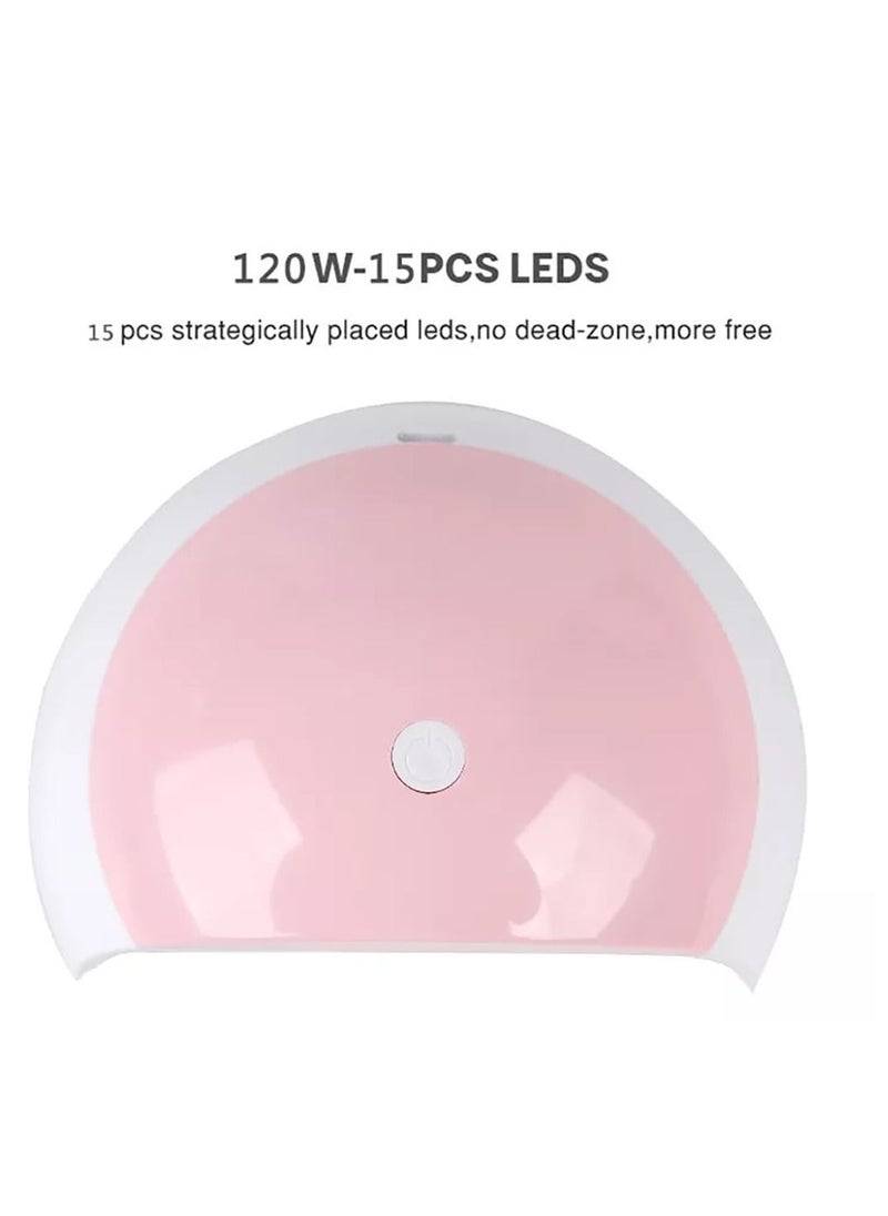 Generic - 120W Mini Nail Lamp Uv Led Nail Polish Dryer - Image 1
