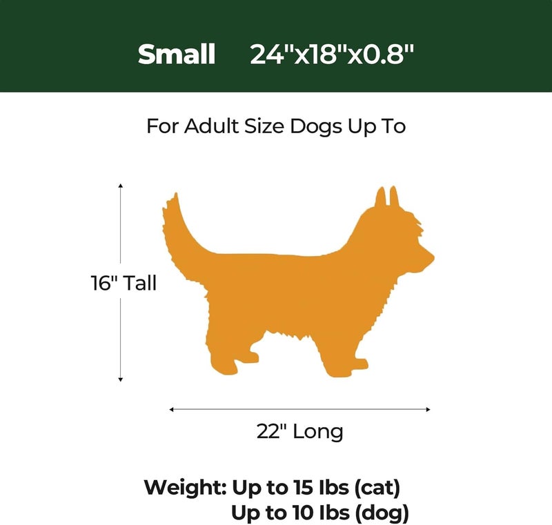 BALANCE Dog Crate Pad, Dog Foam Crate Mat Kennel Pad, Washable Water-Resistant Pet Bed Flat Dogs Cage Mat for Small Dogs, 2 Packs - Image 5