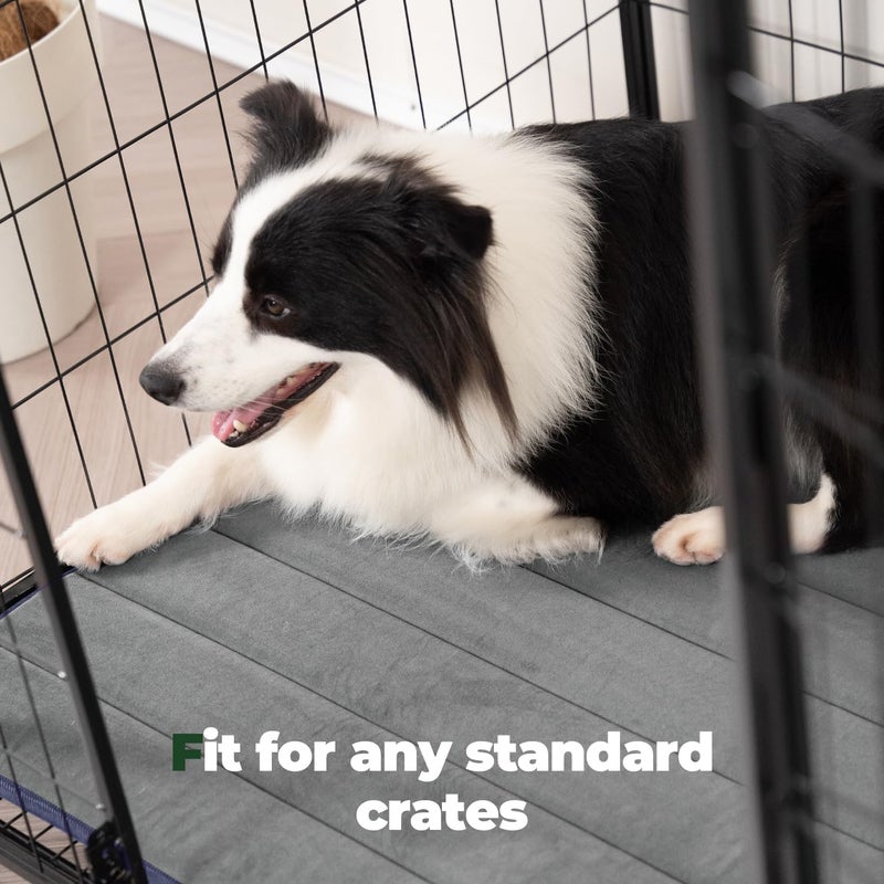 BALANCE Dog Crate Pad, Dog Foam Crate Mat Kennel Pad, Washable Water-Resistant Pet Bed Flat Dogs Cage Mat for Small Dogs, 2 Packs - Image 4