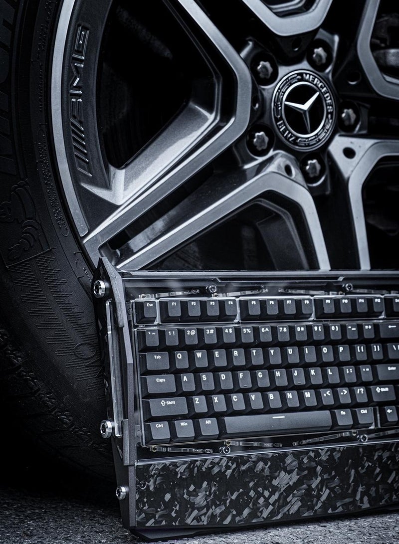 DRY STUDIO Black Diamond 75 V2  Advance RGB Wireless Mechanical Gaming Keyboard 2.4G 2ms Latency Tri-Mode Connection Leaf Spring Mount Custom Internals Hotswapable Switch - Image 4