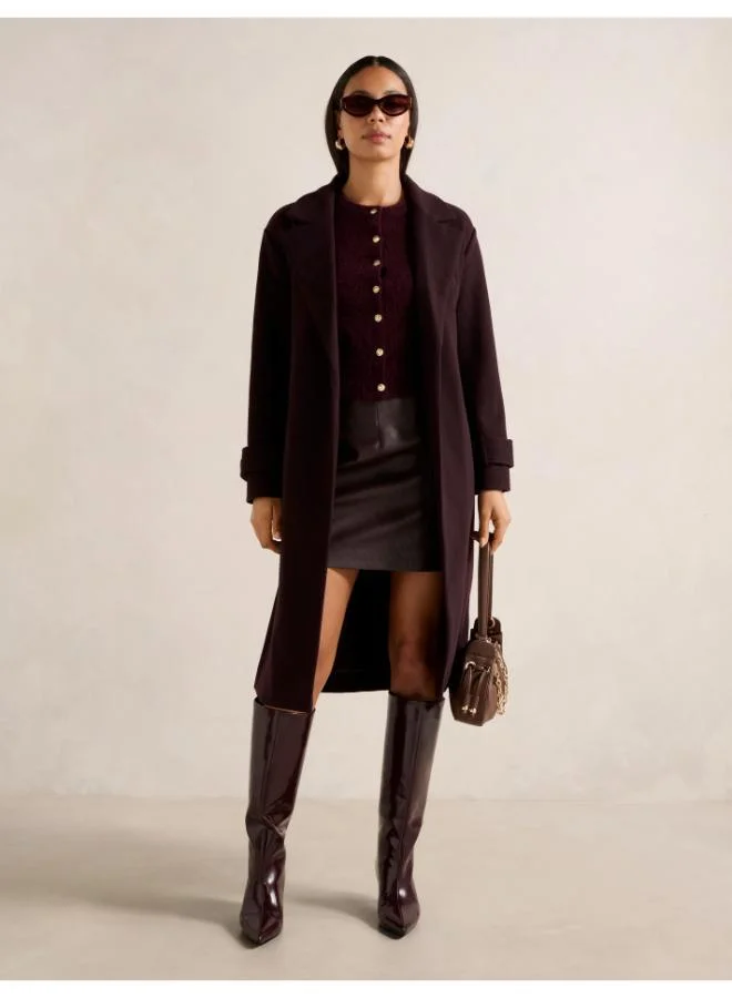 Forever New Heidi Double Breasted Wrap Coat