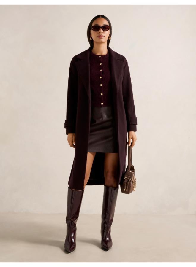 forever new Heidi Double Breasted Wrap Coat - Image 1