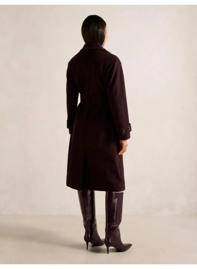 Forever New Heidi Double Breasted Wrap Coat