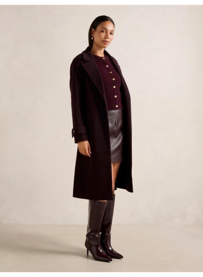 forever new Heidi Double Breasted Wrap Coat - Image 3