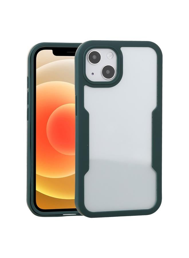 زبون جراب لهاتف iPhone 13 مصنوع من الأكريليك + TPU، جراب واقٍ مقاوم للصدمات بتغطية كاملة 360 درجة - Image 1