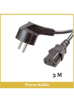 Ti-mesh Computer Power Cable - 3M 