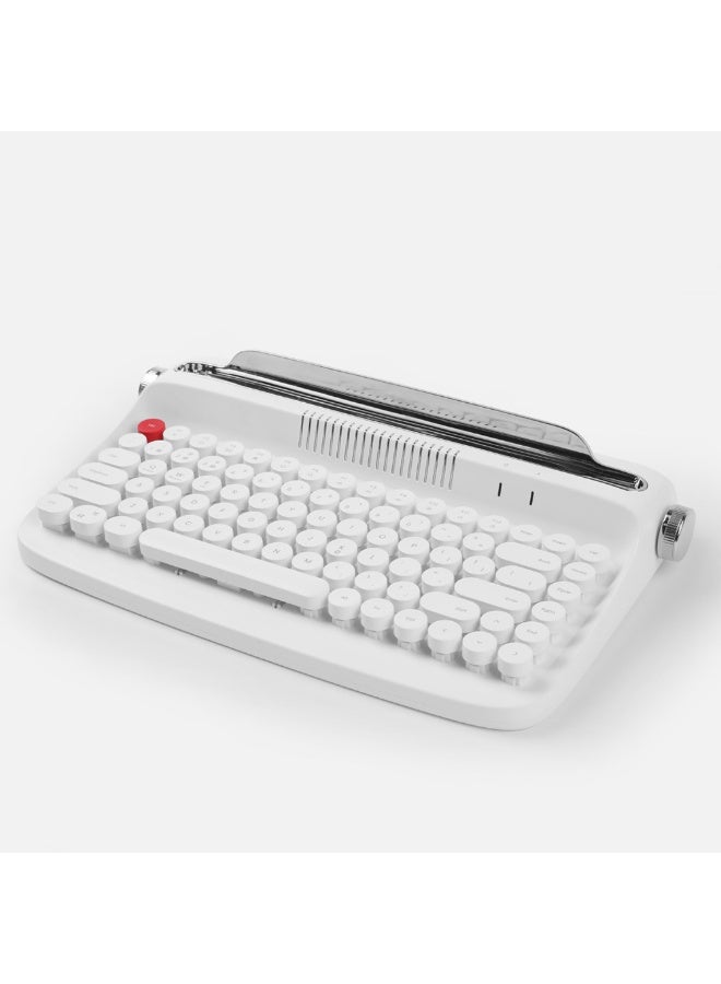 KUYING New Bluetooth Wireless Office Typewriter Tactile Keyboard