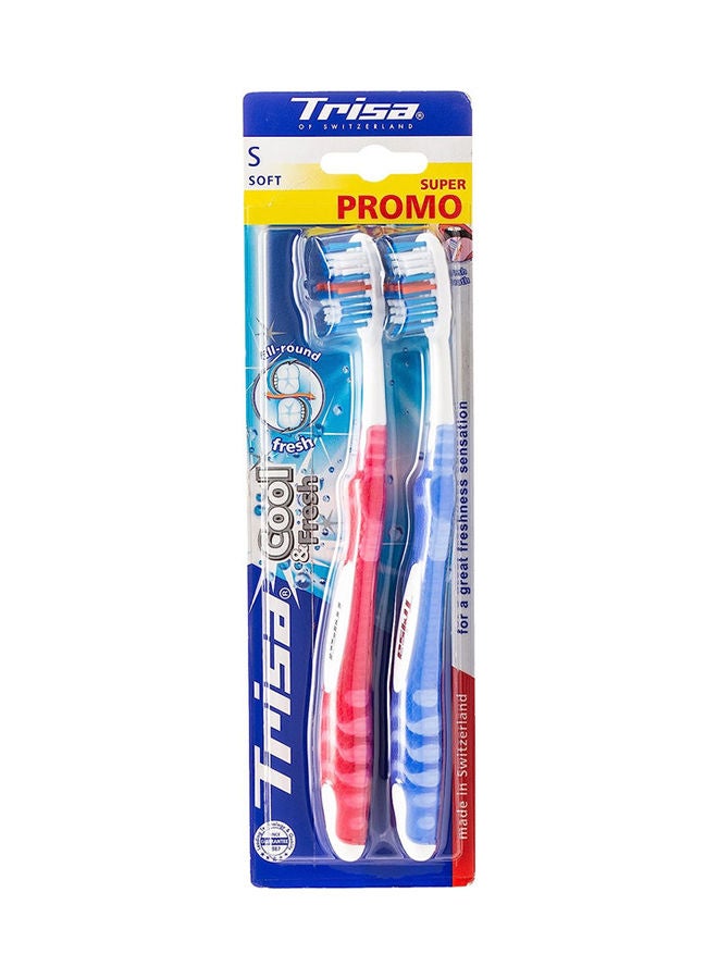 TRISA Cool And Fresh Soft 1+1 Value Pack - Image 1