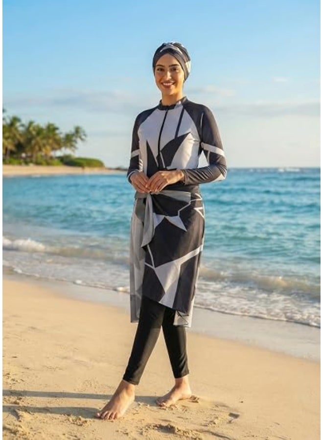Women's beach swimsuit - design that provides comfort and freedom of movement (Code 4115) - Image 2