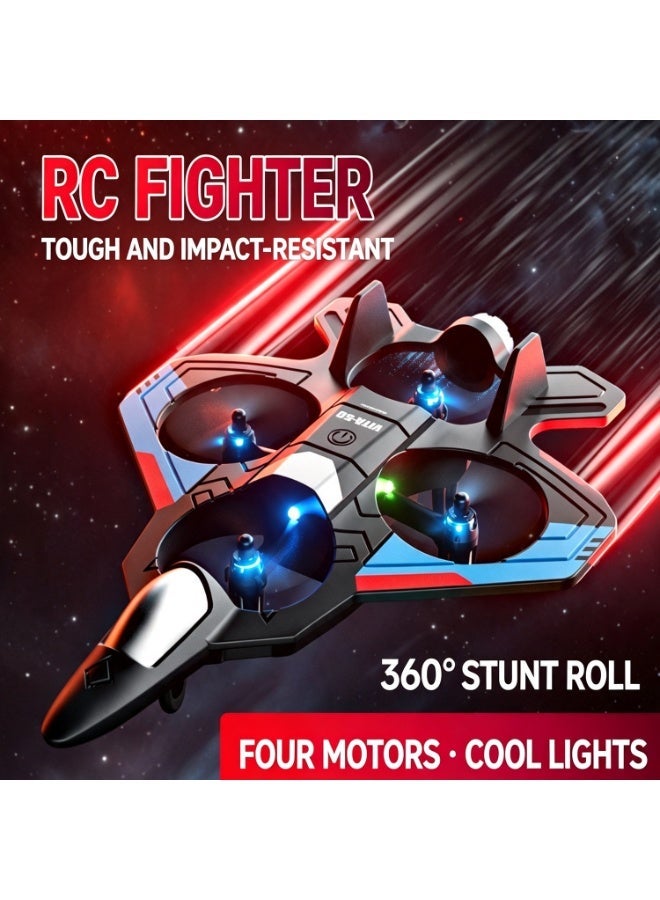 4drc Rc Planes Remote Control Airplanes For Kids, Foam Remote Control Planes For Kids Adults Beginners, Remote Control Helicopter Fighter Jet Drones For Kids Adults, 360° Flip Easy To Fly - Image 5