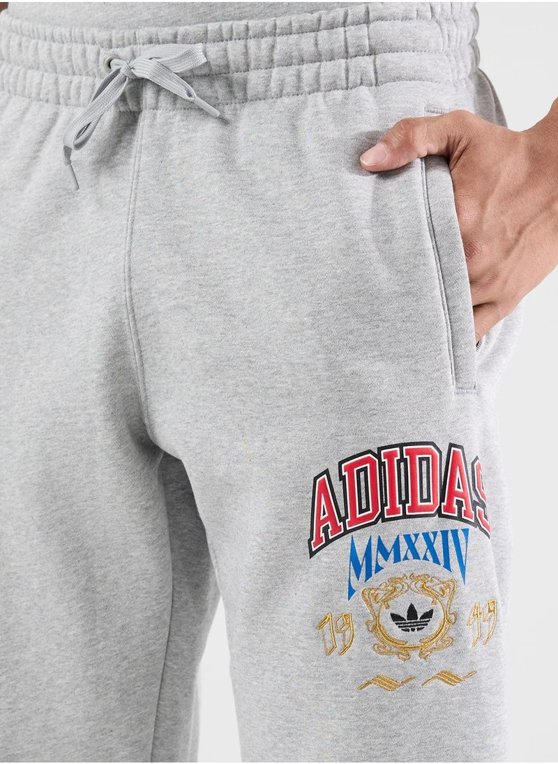 اديداس اوريجينالز Logo Varsity Sweatpants