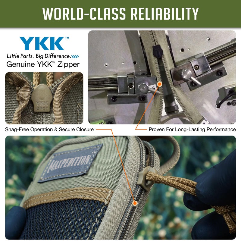 Maxpedition Micro Pocket Organizer (Khaki) - Image 5