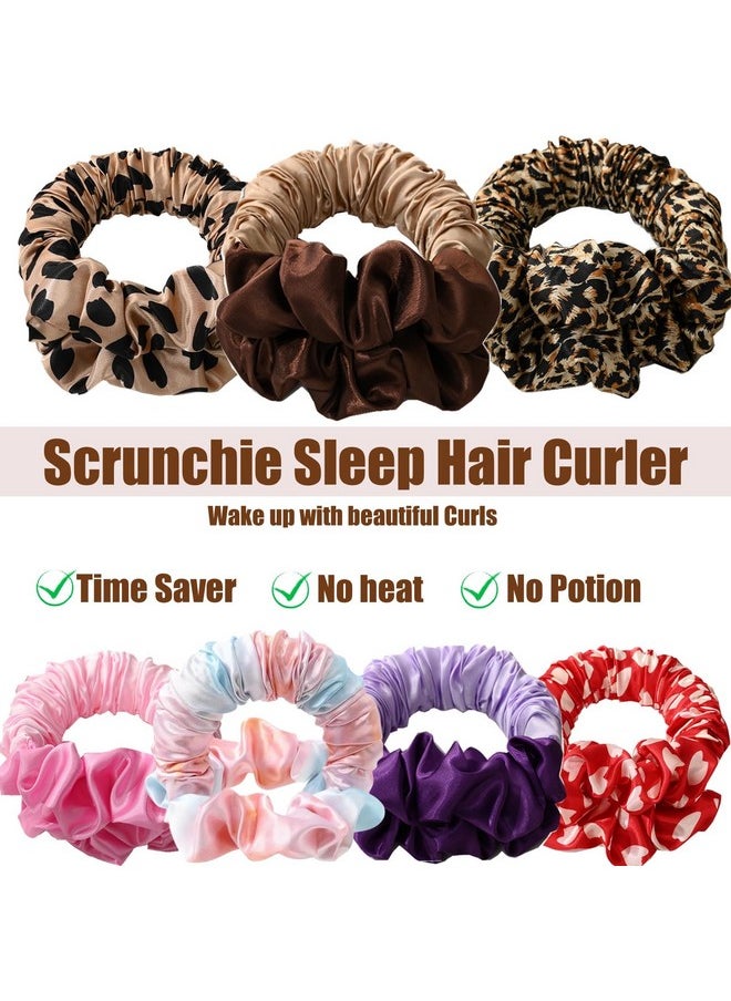 Tuklye - Upgraded Heatless Hair Curler Curling Hair Tie Scrunchie For Long Hair Heatless Lazy Sleep Hair Roller To Sleep In Overnight Heatless Curling Rob Headband Soft Ponytail Hairband - Image 1