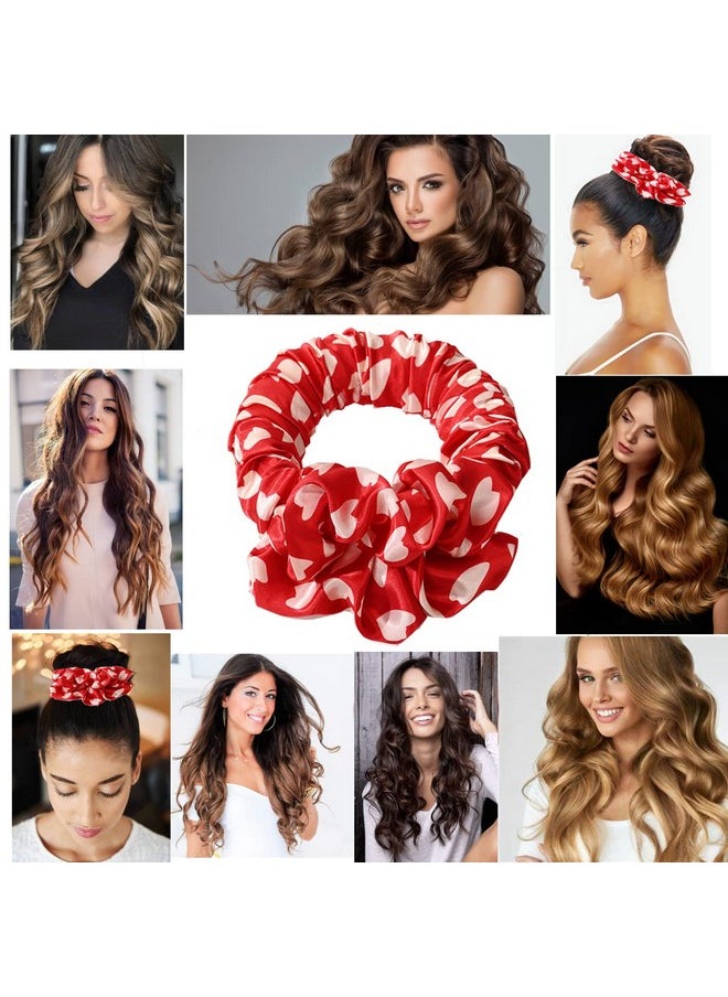 Tuklye - Upgraded Heatless Hair Curler Curling Hair Tie Scrunchie For Long Hair Heatless Lazy Sleep Hair Roller To Sleep In Overnight Heatless Curling Rob Headband Soft Ponytail Hairband - Image 1