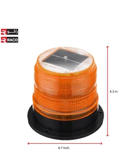 RACO RACO LED Warning Light (Magnetic) Rooftop Wireless Beacon Flashing Lights Rechargeable Emergency Amber Lights for Car Truck  - Image 3
