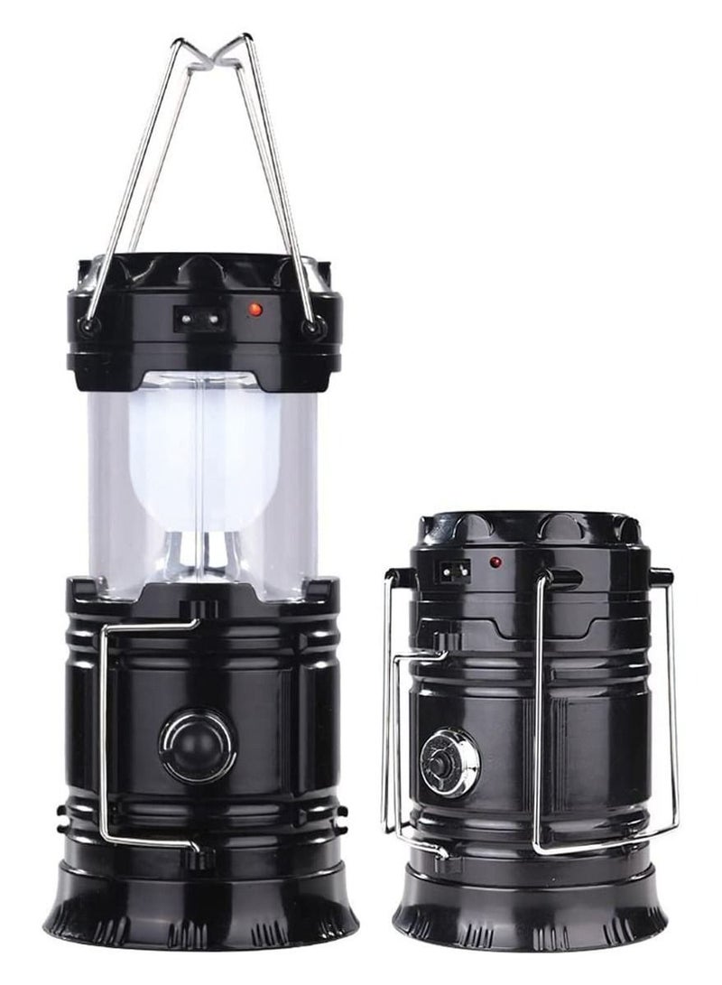 Meiyilan 2 Pack Portable Led Camping Lantern Flashlights Survival Kit For Emergency Hurricane Outage - Image 1