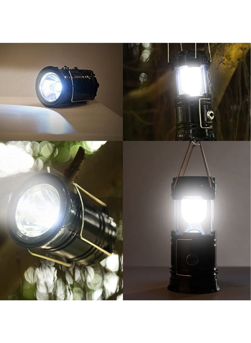 Meiyilan 2 Pack Portable Led Camping Lantern Flashlights Survival Kit For Emergency Hurricane Outage - Image 3