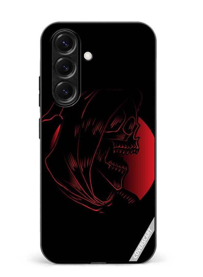 VR CREATIVE Protective Case Cover For Samsung Galaxy S25 Plus Screaming Reaper Design Multicolour