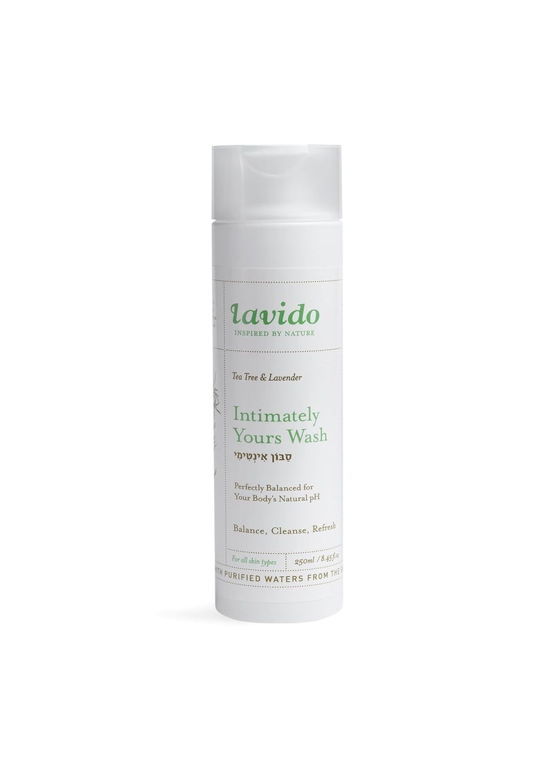 Lavido Lavido  Intimately Yours Wash  Clean NonToxic Skincare Tea Tree  Lavender 84 fl oz  250 ml 