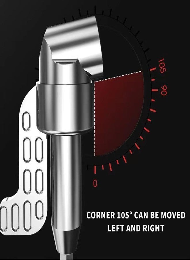 TIDENBR 105 Degree Right Angle Drill Adapter, Multifunction 105 Degree Drill Attachment & Right Angle Screwdriver, Solid Construction Corner Tool (Long+Short) - Image 5
