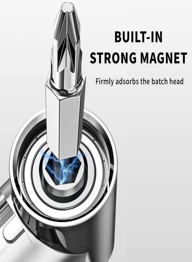 TIDENBR 105 Degree Right Angle Drill Adapter, Multifunction 105 Degree Drill Attachment & Right Angle Screwdriver, Solid Construction Corner Tool (Long+Short) - Image 4