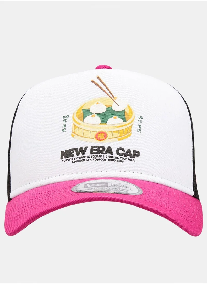 NEW ERA Women's Food Patch 'Hong Kong' Trucker Cap