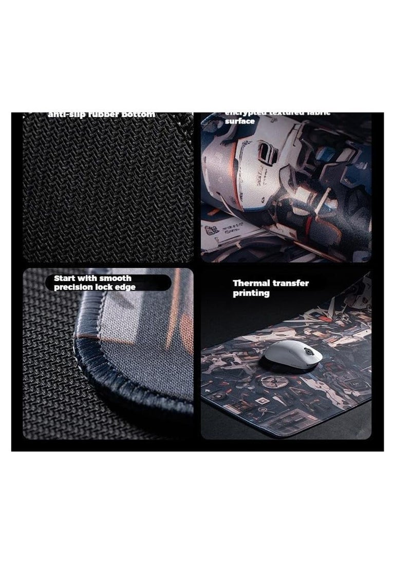 Y&D - Black Myth Wukong PS5 Gaming Mouse Pad, Keyboard Pad, Waterproof with Non-Slip Rubber Base - Image 1