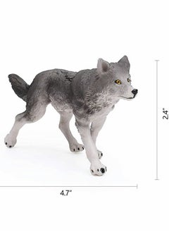 Y&D Wolf Toy 7 PcsFigurines Set Animals Figure for Kids Jumbo Playset Birthday Gift Theme Party Decoration  - Image 5