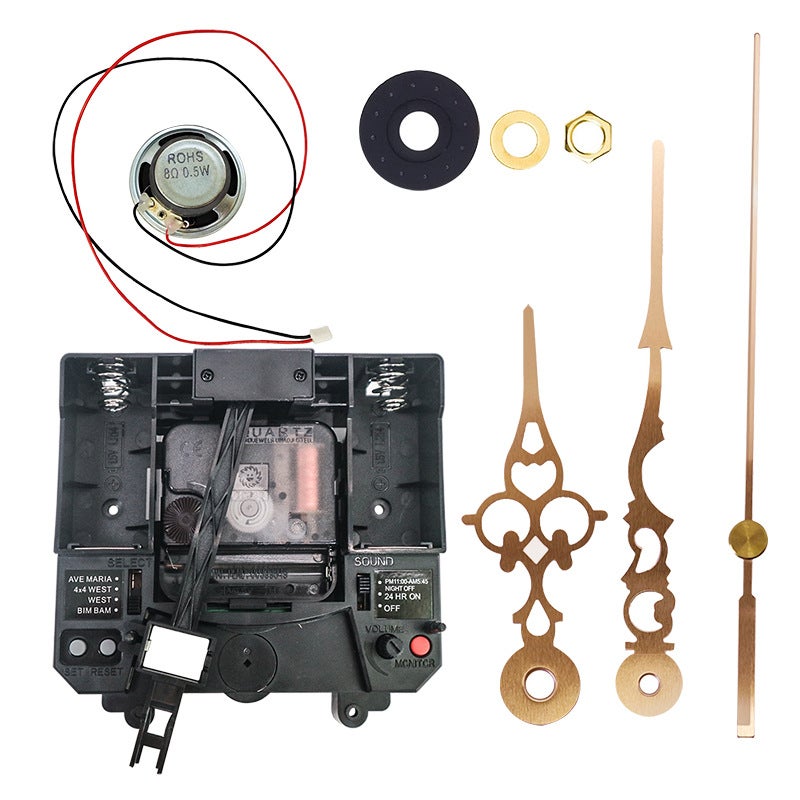 Sun Brand Westminster 4 Kinds Of Music Hour Timer Integrated 300G Swing Clock Movement Diy Clock Accessories - Image 1