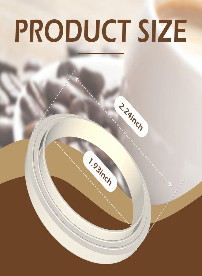 RO6G 2PCS 54mm Silicone Steam Ring for Breville Espresso Machine 878/870/860/880/810/840/450/500 and Sage 880/878/875/870/810/500, Compatible with Breville Espresso Machine Grouphead Gasket - Image 3