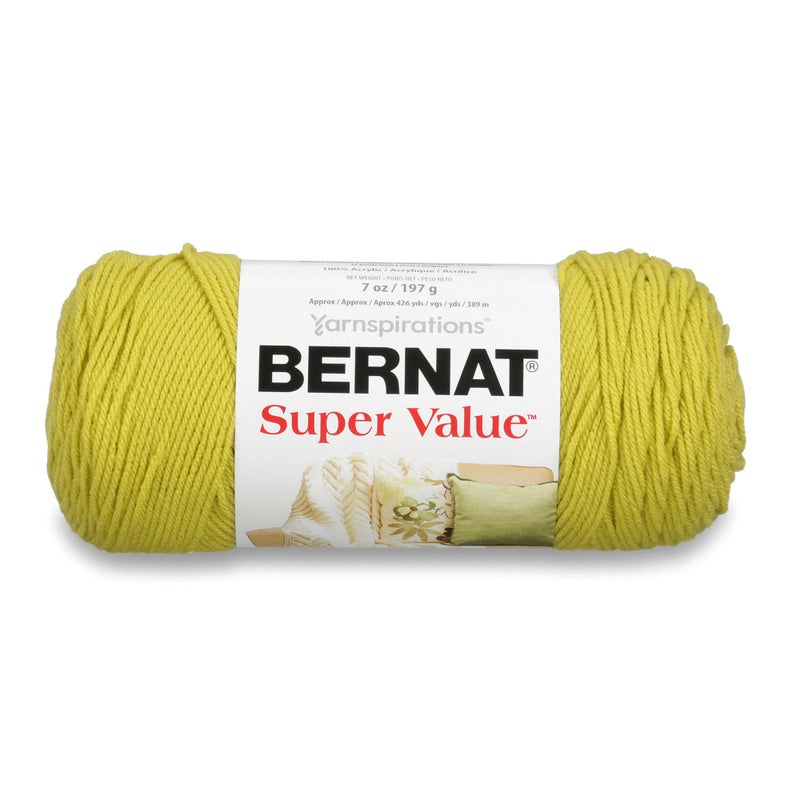 Bernat Super Value Yarn, 5 oz, Grass, 1 Ball - Image 1