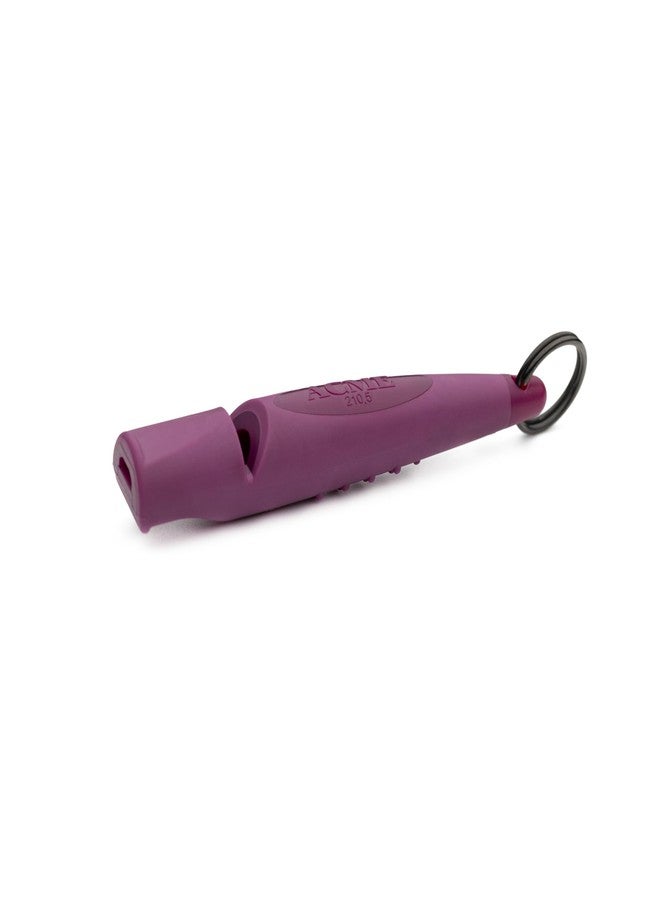 ACME Alpha 210.5 Professional Dog Training Whistle with Enhanced Ergonomic Grip. BPA-Free Plastic. 110 dBA. Standardized Frequency for Smaller Dogs. Weatherproof. Made in The UK (Purple) - Image 1