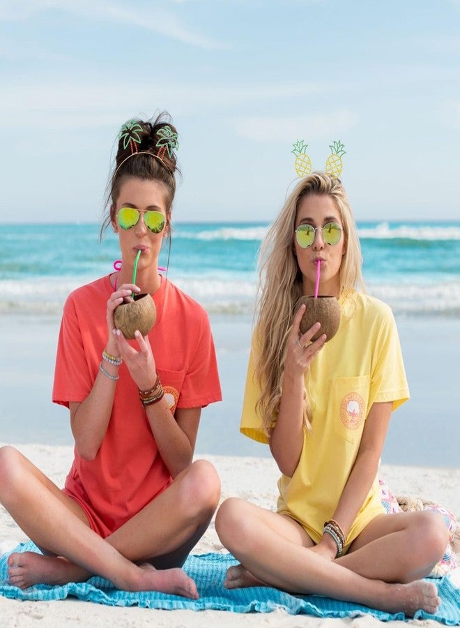 YARIEW Pineapple Headbands for Women Rhinestone Headband Hawaiian Party Headband Tropical headband for Women Girls Hawaiian Party Favors Luau Party Supplies Tropical Party Decorations - Image 4