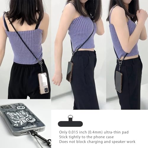 GadgetBite Phone Lanyard for Mobile Strap String Multipurpose Hand Wrist Strap Cross Body Shoulder Strap for Hand Free Carrying Keychain for Cellphone Camera Keys ID Card USB Flash Drive - Olive Green - Image 5