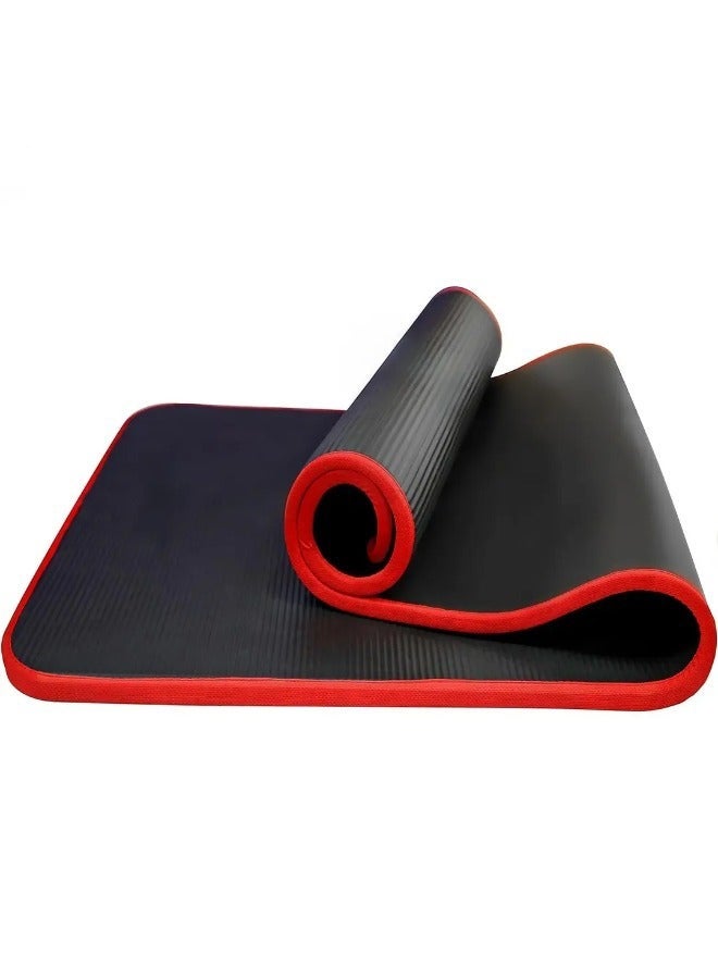 gogolove Yoga Mat Non-Slip Eco Friendly NBR All-Purpose 10mm Thick Exercise Mat High Density Anti-Tear Pilates Mat with Carrying Strap for Yoga Pilates and Gymnastics - 183cm x 80cm x 1cm - Image 2