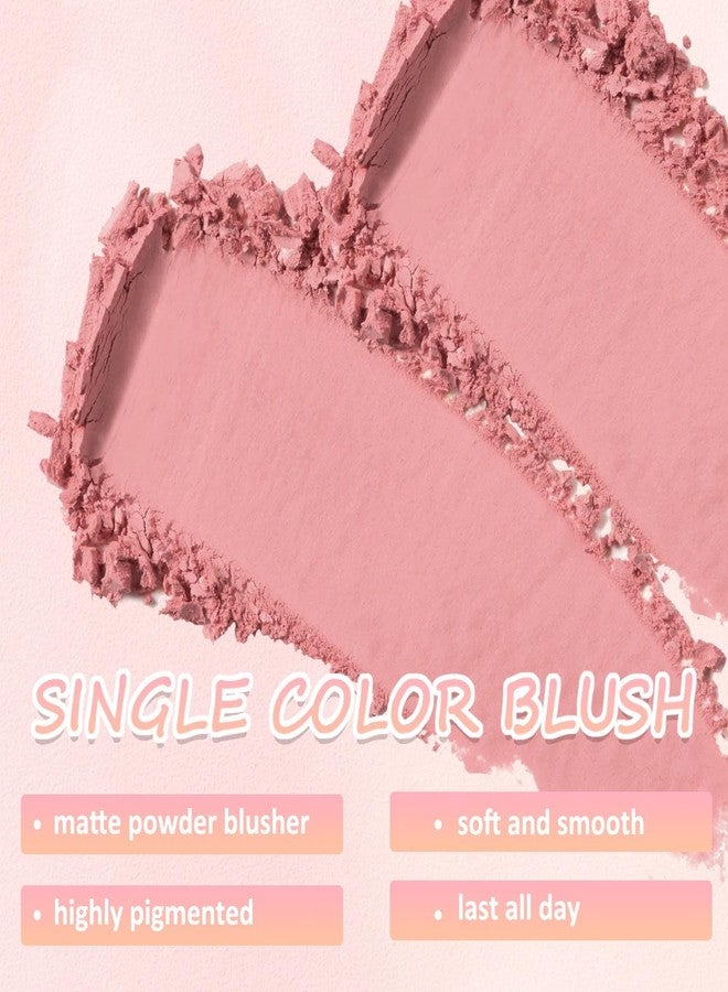 بوبين أحمر خدود بودرة مطفي من بوبين، لون واحد مضغوط، أحمر خدود عالي الصبغة لإطلالة متألقة تدوم طويلاً، لون طبيعي للخدود - Image 3