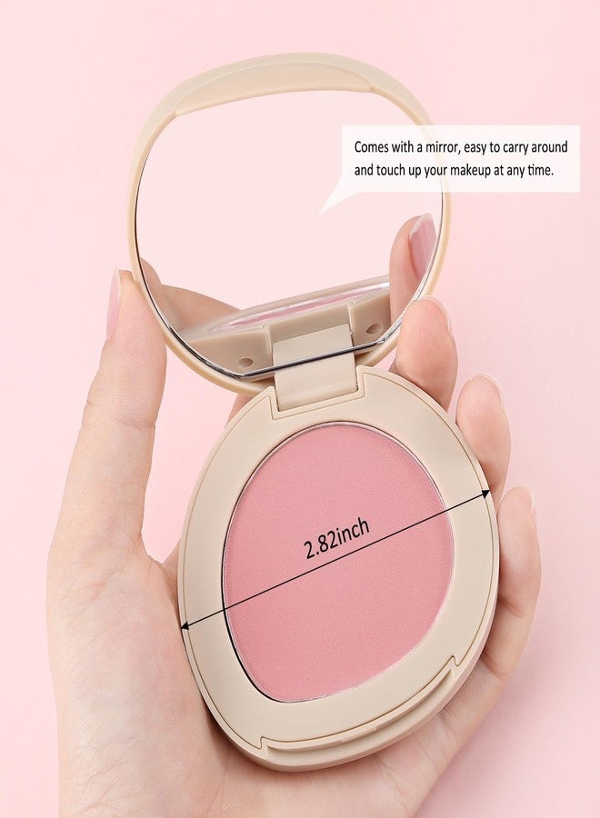 بوبين أحمر خدود بودرة مطفي من بوبين، لون واحد مضغوط، أحمر خدود عالي الصبغة لإطلالة متألقة تدوم طويلاً، لون طبيعي للخدود - Image 5