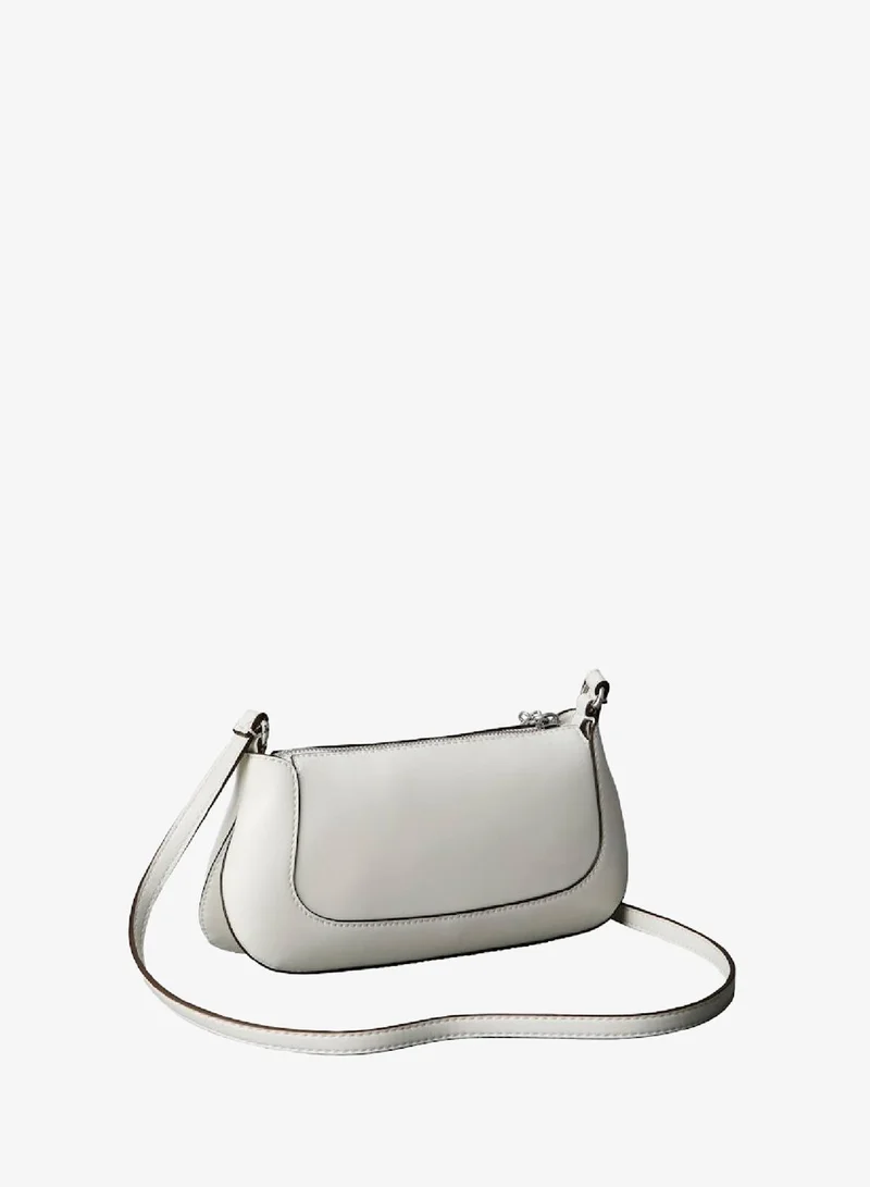 CALVIN KLEIN Engraved Long Zip Crossbody Bag
